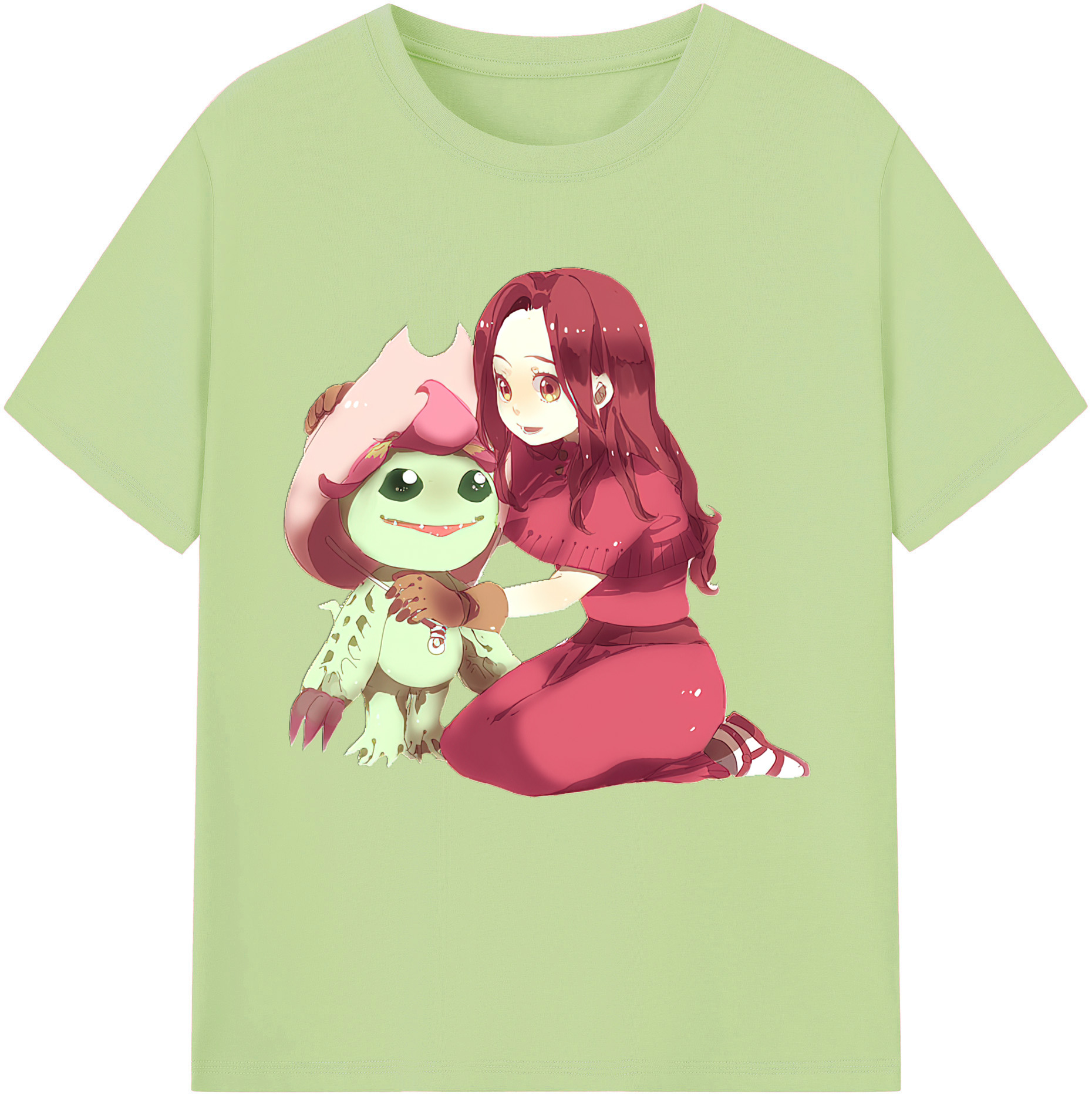 （画像用） Digimon デジタルモンスター/デジモン 綿100％半袖Tシャツ（フロントプリント）